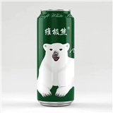 维极熊俄罗斯风味精酿原浆啤酒500ml